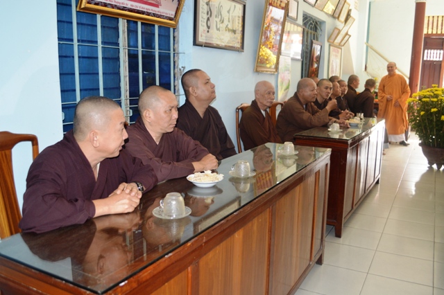 Khánh Hòa: Tông phong tổ đình Nghĩa Phương họp mặt lễ Tổ đầu năm