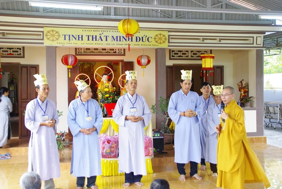 Khánh Hòa: Chùa Minh Đức Khóa tu “Một Ngày An Lạc” tổng kết năm 2015