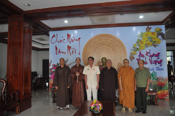 Lãnh Đạo GHPGVN Tỉnh Tiền Giang Thăm và Chúc Tết Các Cơ Quan Ban Ngành Tỉnh Tiền Giang, TP. Mỹ Tho Xuân Bính Thân-2016
