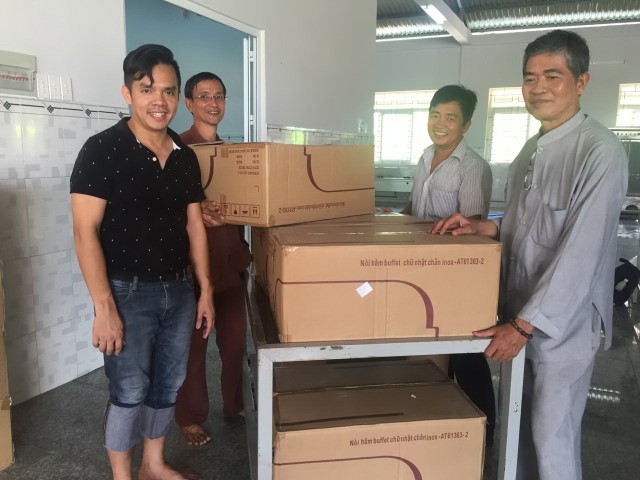 Tăng Ni sinh học viện PGVN tại TP. HCM ngày đầu nhập nội trú