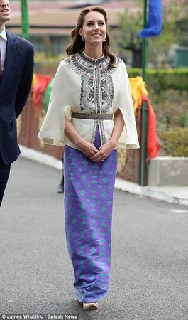 Chùm ảnh Hoàng tử Anh và Công nương đến thăm Vương quốc PG Bhutan