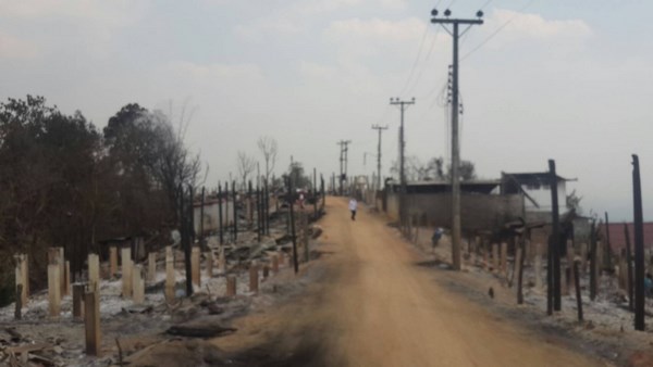 Thái Lan: Chư Tăng Tu viện Wat Phra Dhammakaya cứu trợ nạn cháy rừng ở Chiang Mai