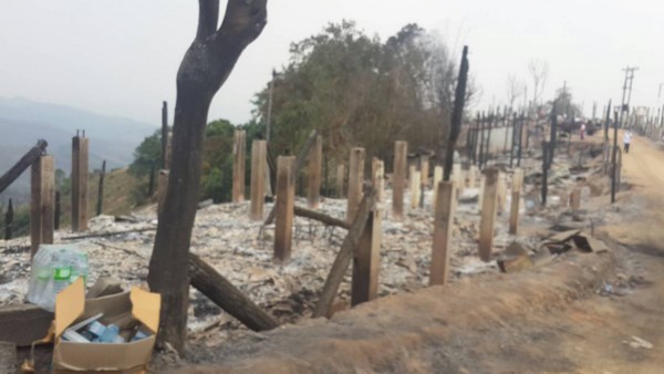 Thái Lan: Chư Tăng Tu viện Wat Phra Dhammakaya cứu trợ nạn cháy rừng ở Chiang Mai