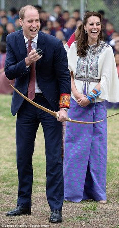 Chùm ảnh Hoàng tử Anh và Công nương đến thăm Vương quốc PG Bhutan