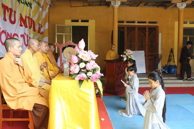 Thái Nguyên: Khai mạc khóa tu mùa hè “Hương Từ Bi” tại chùa Từ Quang