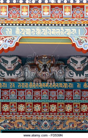 France: Chùm ảnh ngôi Chùa Dashang Kagyu Ling, Bourgogne