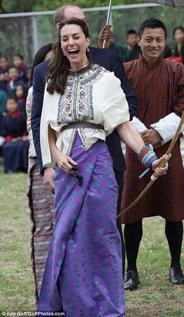 Chùm ảnh Hoàng tử Anh và Công nương đến thăm Vương quốc PG Bhutan