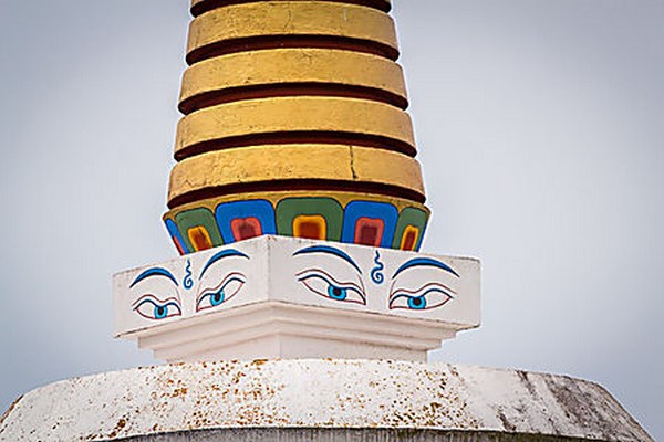 France: Chùm ảnh ngôi Chùa Dashang Kagyu Ling, Bourgogne