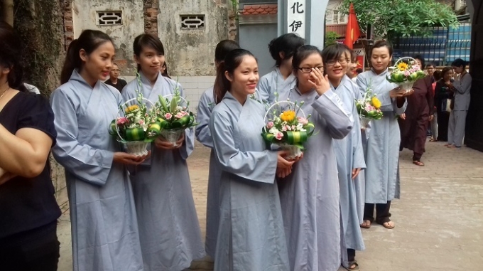 Những hình ảnh đẹp nhất tại đại lễ Phật Đản ở chùa Cát Linh