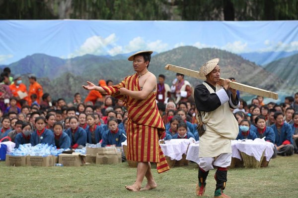 Bhutan: Chùm ảnh lễ Khai tâm đặt tên Hoàng tử theo nghi thức Phật Giáo
