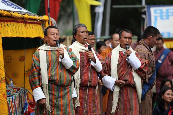 Bhutan: Chùm ảnh lễ Khai tâm đặt tên Hoàng tử theo nghi thức Phật Giáo