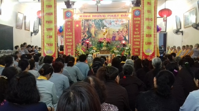 Những hình ảnh đẹp nhất tại đại lễ Phật Đản ở chùa Cát Linh