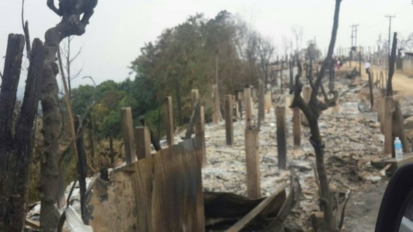Thái Lan: Chư Tăng Tu viện Wat Phra Dhammakaya cứu trợ nạn cháy rừng ở Chiang Mai