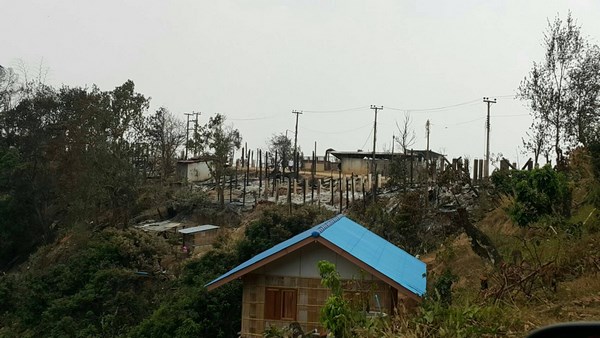 Thái Lan: Chư Tăng Tu viện Wat Phra Dhammakaya cứu trợ nạn cháy rừng ở Chiang Mai