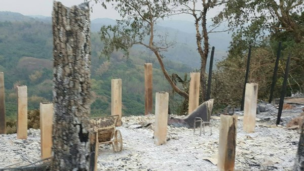 Thái Lan: Chư Tăng Tu viện Wat Phra Dhammakaya cứu trợ nạn cháy rừng ở Chiang Mai