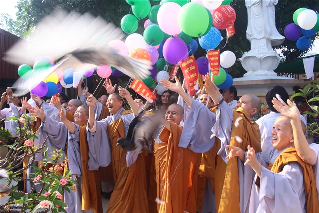Thanh Hóa: Chùa Linh Giang kính mừng Phật đản PL: 2560