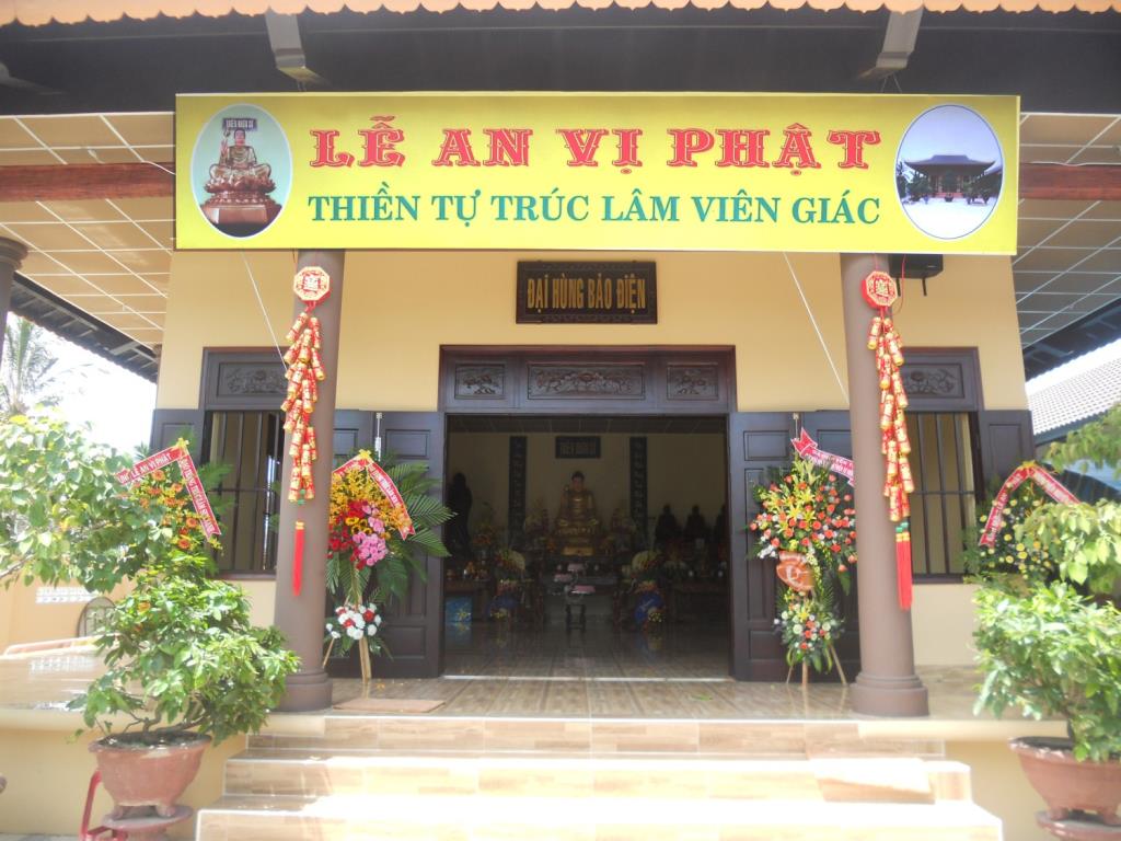 Bản Tin “Lễ An Vị Phật” tại Thiền Tự Trúc Lâm Viên Giác, thành phố Nha Trang