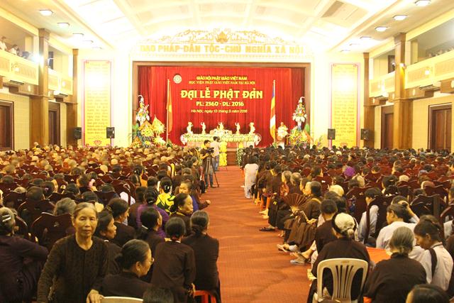 Hà Nội: Học Viện Phật giáo Việt Nam tổ chức Đại lễ Phật Đản