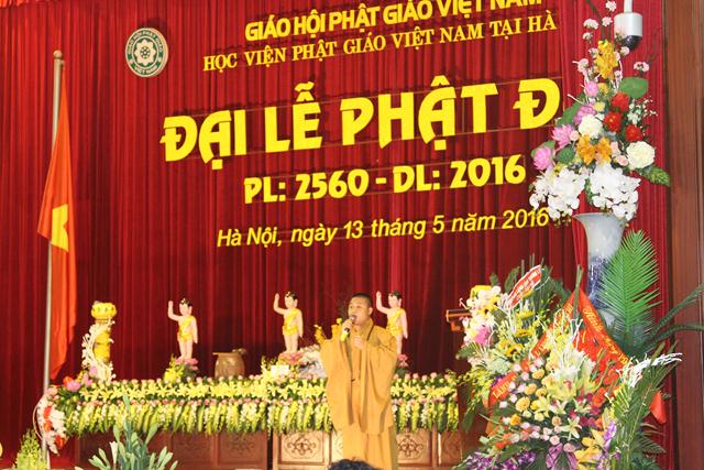 Hà Nội: Học Viện Phật giáo Việt Nam tổ chức Đại lễ Phật Đản