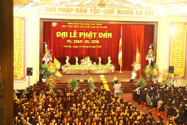 Hà Nội: Học Viện Phật giáo Việt Nam tổ chức Đại lễ Phật Đản