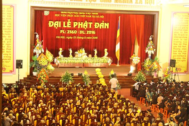 Hà Nội: Học Viện Phật giáo Việt Nam tổ chức Đại lễ Phật Đản