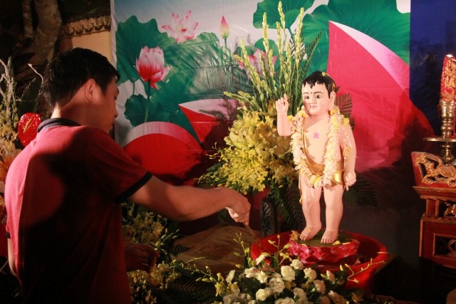 Hà Nam: Phật đản về trên Nhân Thắng (Tiến Thắng, Lý Nhân)