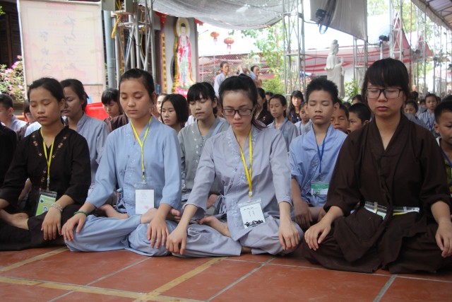 Thái Bình: Chùa Từ Xuyên bế mạc khóa tu Sen Hồng
