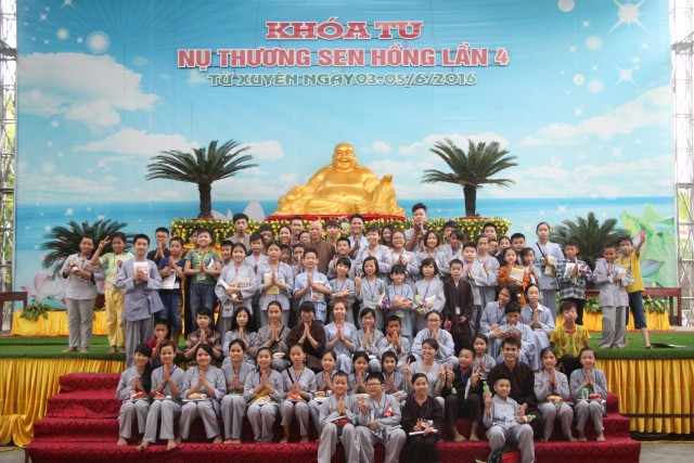 Thái Bình: Chùa Từ Xuyên bế mạc khóa tu Sen Hồng