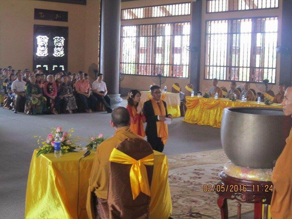 Vĩnh Phúc: Lễ hằng thuận tại Thiền viện Trúc lâm Tuệ Đức