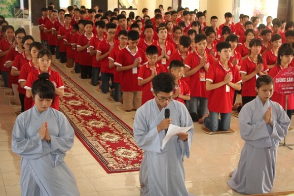 Thái Bình: Chùa Tây Khánh tổ chức khóa tu mùa hè lần thứ hai - năm 2016