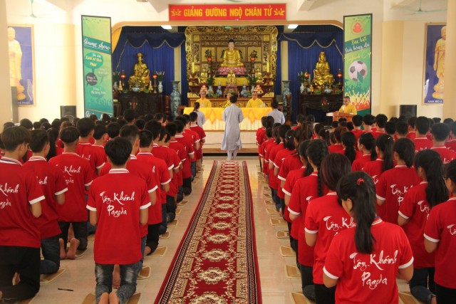 Thái Bình: Chùa Tây Khánh tổ chức khóa tu mùa hè lần thứ hai - năm 2016