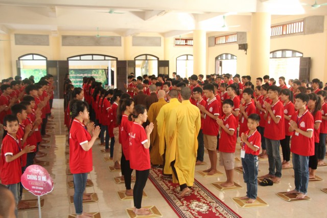 Thái Bình: Chùa Tây Khánh tổ chức khóa tu mùa hè lần thứ hai - năm 2016
