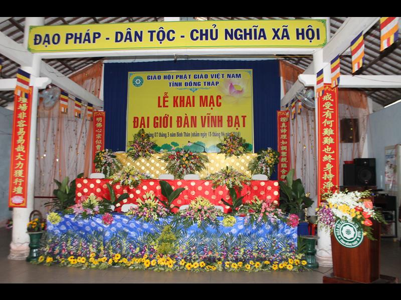 Đồng Tháp: Giới Đàn Vĩnh Đạt Khảo Hạch và Tuyên Luật