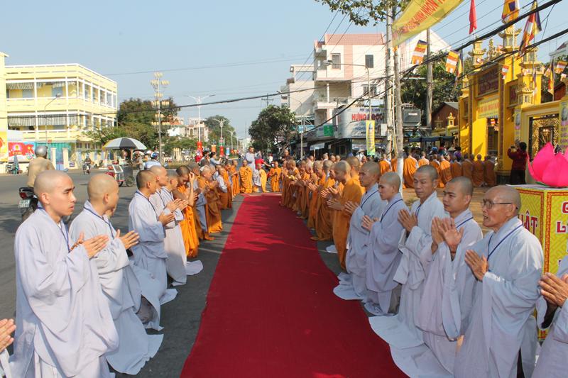 Đồng Tháp: Trang Nghiêm Khai Mạc Đại Giới Đàn Vĩnh Đạt