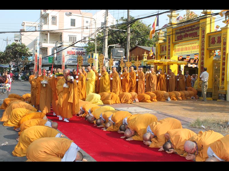 Đồng Tháp: Giới Đàn Vĩnh Đạt Khảo Hạch và Tuyên Luật