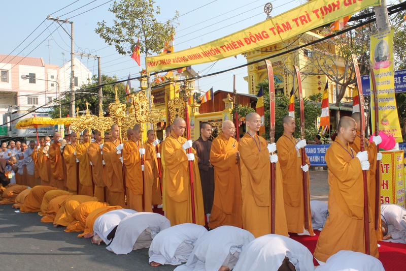 Đồng Tháp: Trang Nghiêm Khai Mạc Đại Giới Đàn Vĩnh Đạt