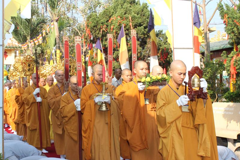 Đồng Tháp: Trang Nghiêm Khai Mạc Đại Giới Đàn Vĩnh Đạt