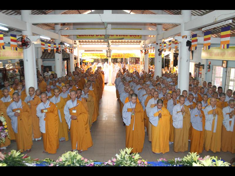 Đồng Tháp: Giới Đàn Vĩnh Đạt Khảo Hạch và Tuyên Luật