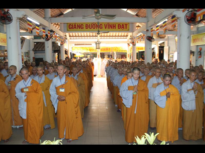 Đồng Tháp: Giới Đàn Vĩnh Đạt Khảo Hạch và Tuyên Luật