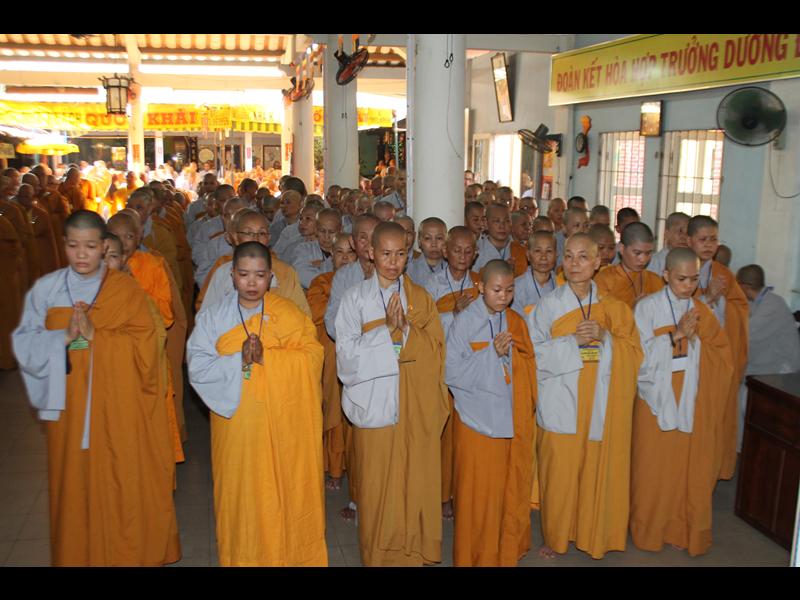 Đồng Tháp: Giới Đàn Vĩnh Đạt Khảo Hạch và Tuyên Luật