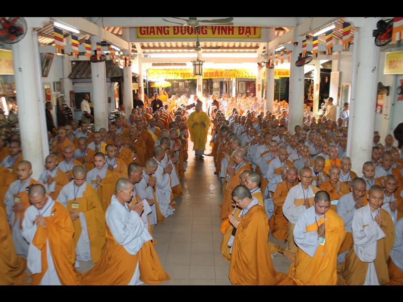 Đồng Tháp: Giới Đàn Vĩnh Đạt Khảo Hạch và Tuyên Luật