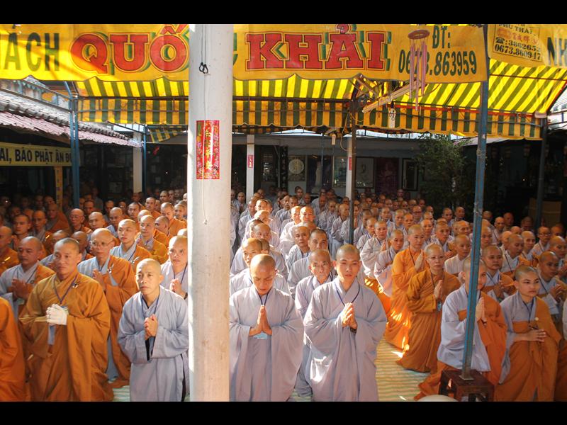 Đồng Tháp: Giới Đàn Vĩnh Đạt Khảo Hạch và Tuyên Luật