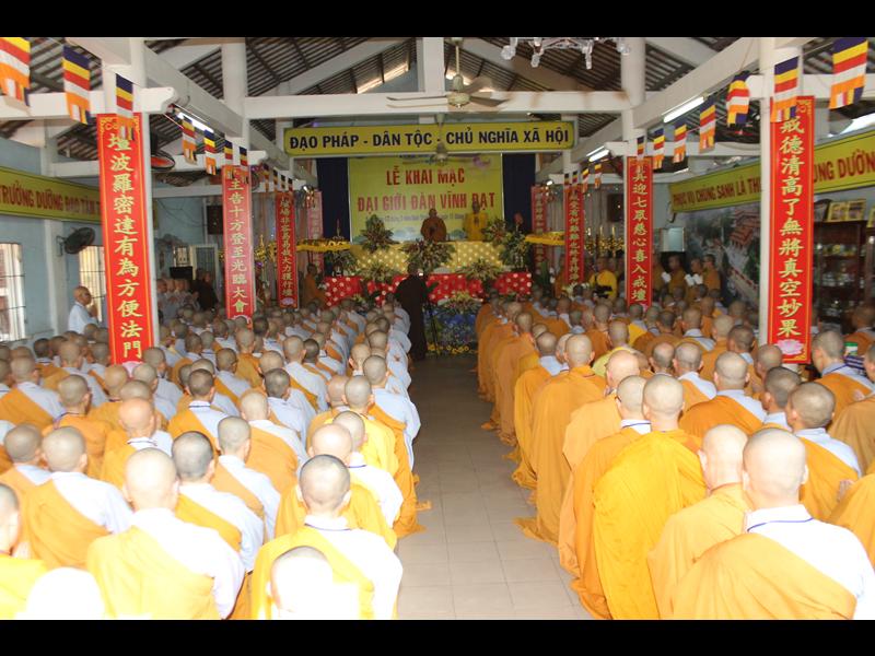 Đồng Tháp: Giới Đàn Vĩnh Đạt Khảo Hạch và Tuyên Luật