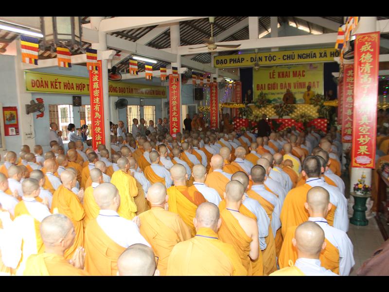 Đồng Tháp: Giới Đàn Vĩnh Đạt Khảo Hạch và Tuyên Luật