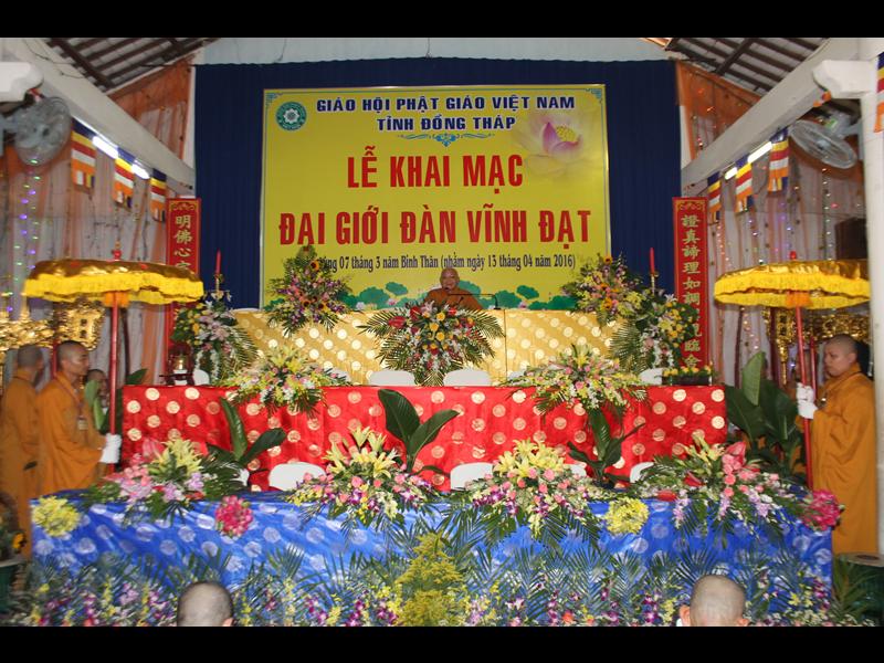 Đồng Tháp: Giới Đàn Vĩnh Đạt Khảo Hạch và Tuyên Luật