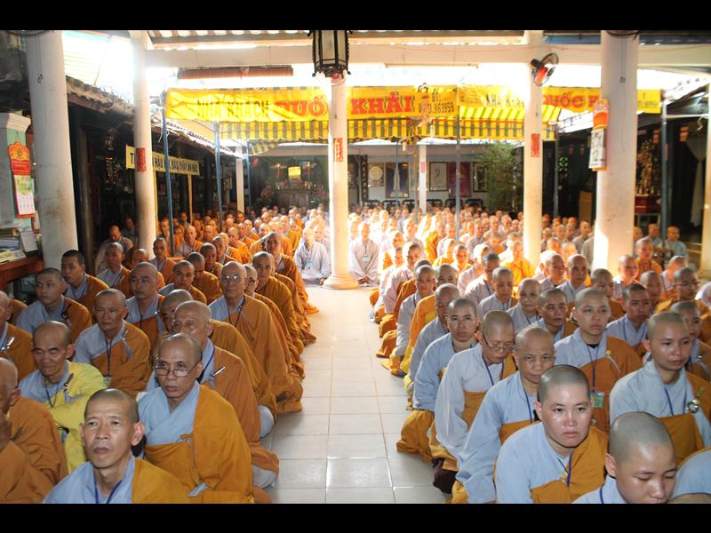 Đồng Tháp: Giới Đàn Vĩnh Đạt Khảo Hạch và Tuyên Luật