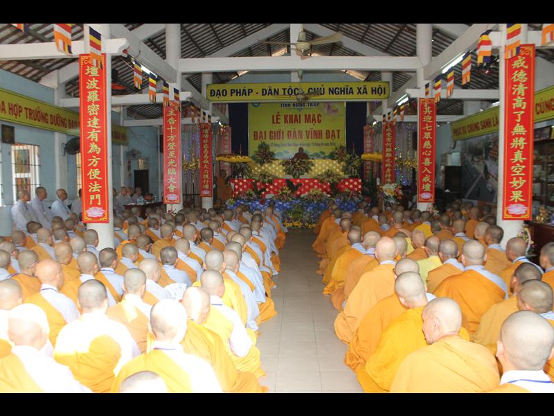 Đồng Tháp: Giới Đàn Vĩnh Đạt Khảo Hạch và Tuyên Luật