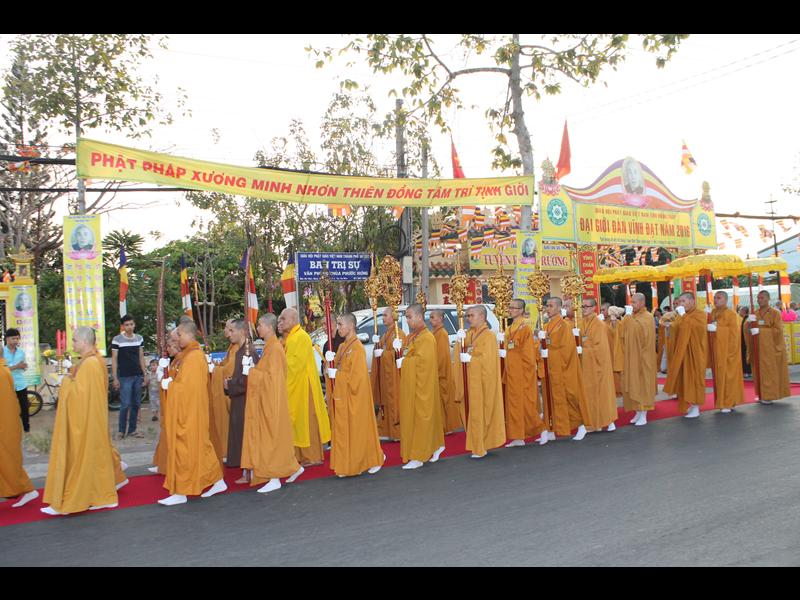 Đồng Tháp: Giới Đàn Vĩnh Đạt Khảo Hạch và Tuyên Luật