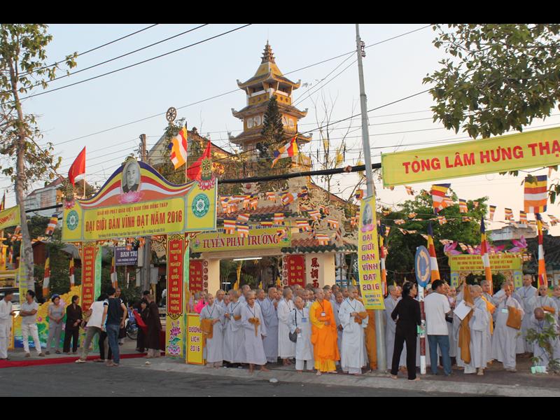 Đồng Tháp: Giới Đàn Vĩnh Đạt Khảo Hạch và Tuyên Luật