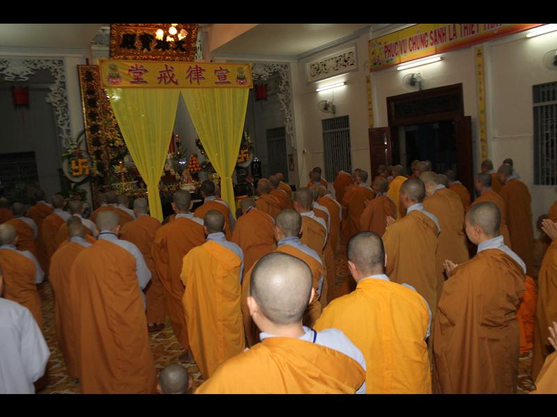 Đồng Tháp: Giới Đàn Vĩnh Đạt Khảo Hạch và Tuyên Luật